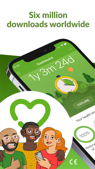 Emulate iPhone app Smoke Free - Quit Smoking Now using MyAndroid Emulate iPhone app Smoke Free - Quit Smoking Now using MyAndroid