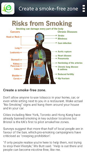 Run android online APK Smoke FREE - quit smoking Plus from MyAndroid or emulate Smoke FREE - quit smoking Plus using MyAndroid