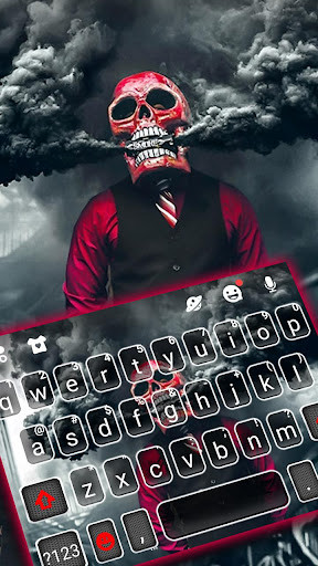 Run android online APK Smokey Skull Keyboard Theme from MyAndroid or emulate Smokey Skull Keyboard Theme using MyAndroid