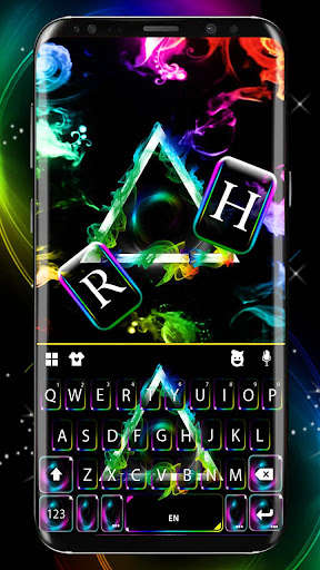 Run android online APK Smoky Hipster Triangle Keyboard Theme from MyAndroid or emulate Smoky Hipster Triangle Keyboard Theme using MyAndroid