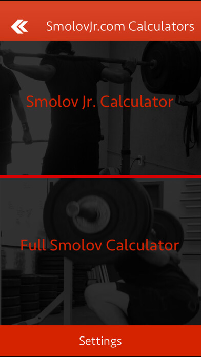 Emulate iPhone app Smolov Squat Calculator using MyAndroid Emulate iPhone app Smolov Squat Calculator using MyAndroid