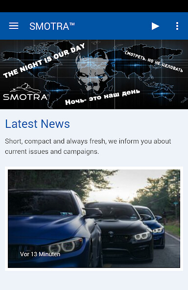 Run android online APK Smotra from MyAndroid or emulate Smotra using MyAndroid