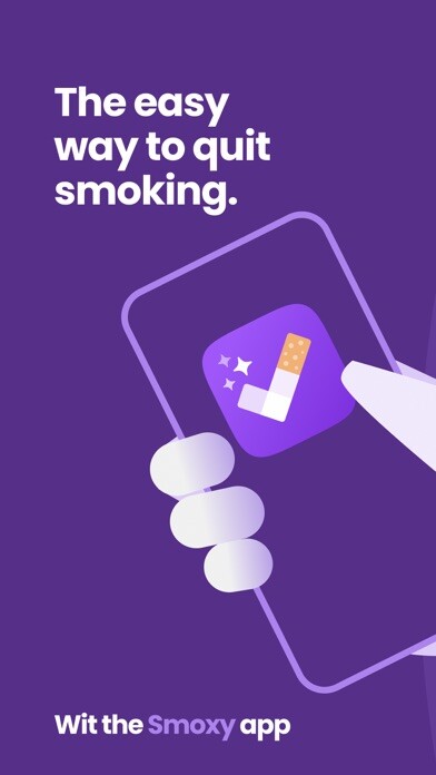 Emulate iPhone app Smoxy - Quit smoking using MyAndroid