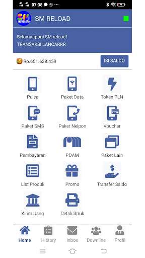 Run android online APK SM RELOAD from MyAndroid or emulate SM RELOAD using MyAndroid