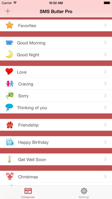 Emulate iPhone app SMS Butler Pro - Your Quotes Archive using MyAndroid Emulate iPhone app SMS Butler Pro - Your Quotes Archive using MyAndroid
