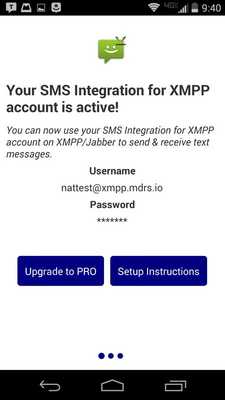 Emulate Android APK SMS for XMPP / Jabber Emulate Android APK SMS for XMPP / Jabber