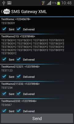 Emulate Android APK SMS Gateway XML Emulate Android APK SMS Gateway XML