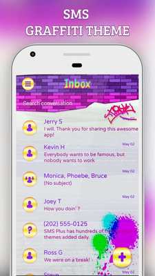 Emulate Android APK SMS Graffiti Theme Emulate Android APK SMS Graffiti Theme