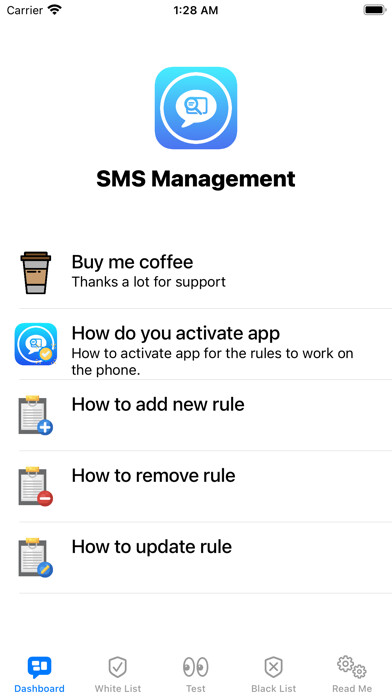 Emulate iPhone app SMS Management - SMS Filter using MyAndroid Emulate iPhone app SMS Management - SMS Filter using MyAndroid