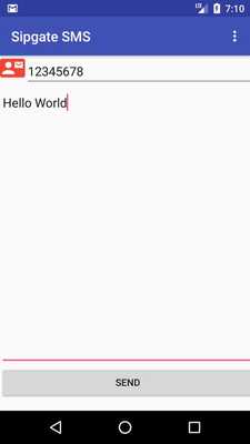Emulate Android APK SMS over Wifi (for Sipgate) Emulate Android APK SMS over Wifi (for Sipgate)
