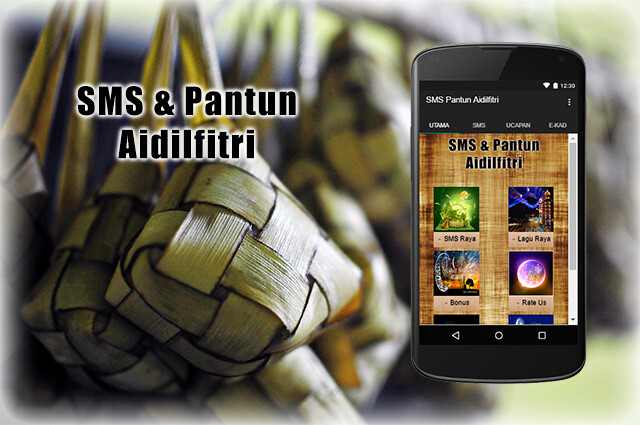 Run android online APK SMS  Pantun Raya Aidilfitri from MyAndroid or emulate SMS  Pantun Raya Aidilfitri using MyAndroid