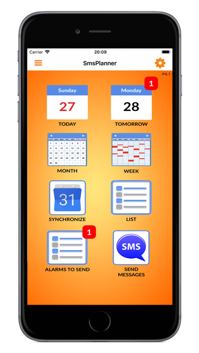 Emulate iPhone app SmsPlanner-U - Send your SMS using MyAndroid Emulate iPhone app SmsPlanner-U - Send your SMS using MyAndroid