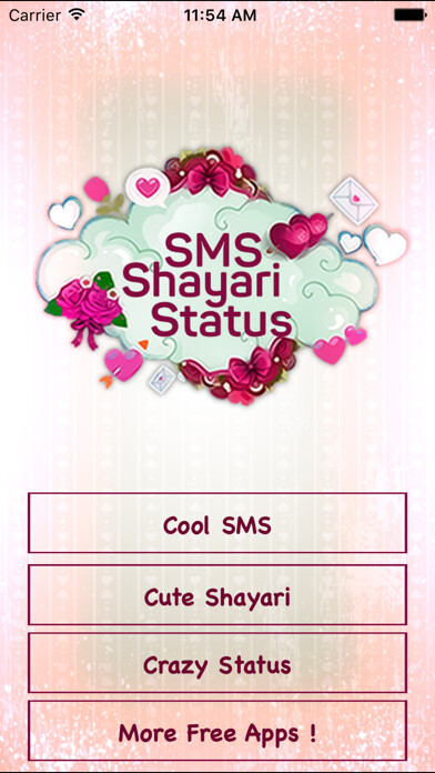 Emulate iPhone app SMS Shayari Status Book My Jio using MyAndroid Emulate iPhone app SMS Shayari Status Book My Jio using MyAndroid