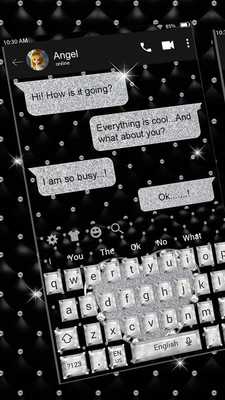 Emulate Android APK SMS Silver Diamond Heart Keyboard Theme Emulate Android APK SMS Silver Diamond Heart Keyboard Theme