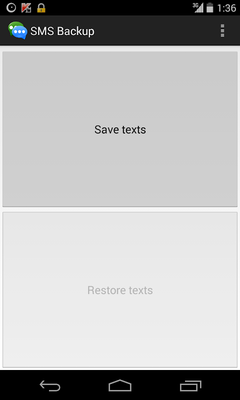 Emulate Android APK SMS Text BackupRestore Emulate Android APK SMS Text BackupRestore