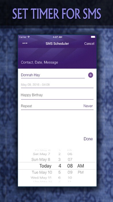 Emulate iPhone app Sms Timer - Schedule Your Sms To Text in Specific Time using MyAndroid Emulate iPhone app Sms Timer - Schedule Your Sms To Text in Specific Time using MyAndroid