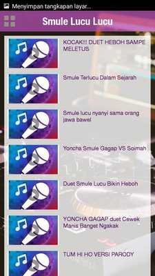 Emulate Android APK SMULE LUCU LUCU