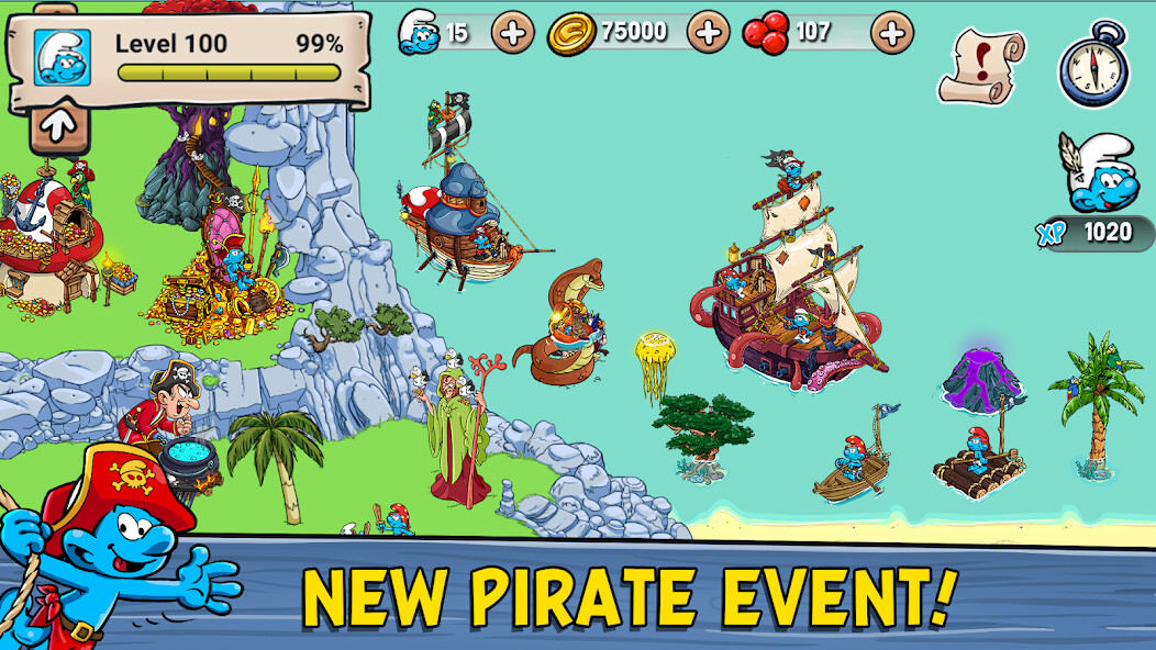 Run android online APK Smurfs Village from MyAndroid or emulate Smurfs Village using MyAndroid