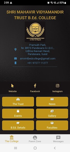 Run android online APK SMVMT B.Ed. College from MyAndroid or emulate SMVMT B.Ed. College using MyAndroid