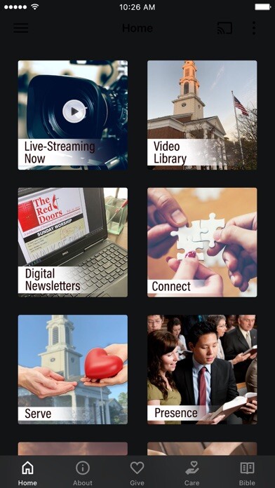 Emulate iPhone app Smyrna First UMC using MyAndroid