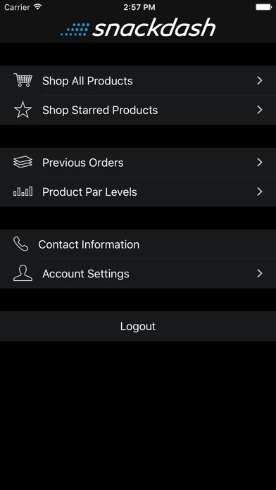 Emulate iPhone app Snackdash - Snacks Delivered using MyAndroid Emulate iPhone app Snackdash - Snacks Delivered using MyAndroid