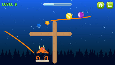 Emulate iPhone app Snack Monster using MyAndroid