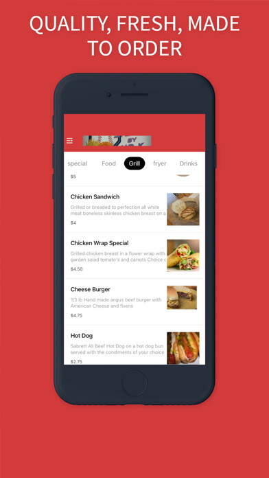 Emulate iPhone app Snack Shack by MR K using MyAndroid Emulate iPhone app Snack Shack by MR K using MyAndroid