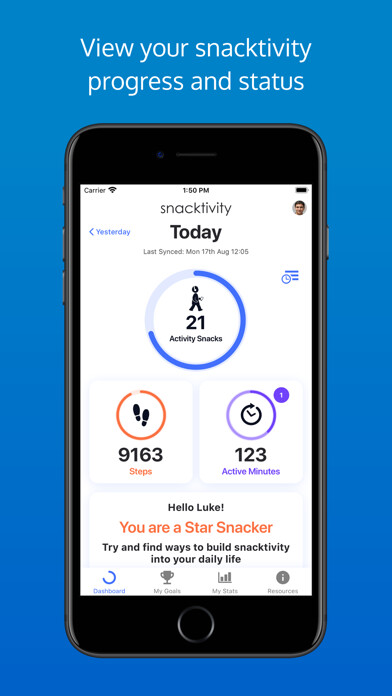 Emulate iPhone app Snacktivity SnackApp using MyAndroid Emulate iPhone app Snacktivity SnackApp using MyAndroid