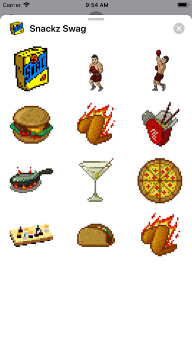 Emulate iPhone app Snackz Swag using MyAndroid
