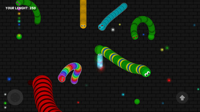Emulate iPhone app Snake Anaconda Dot & Eat Color Games using MyAndroid