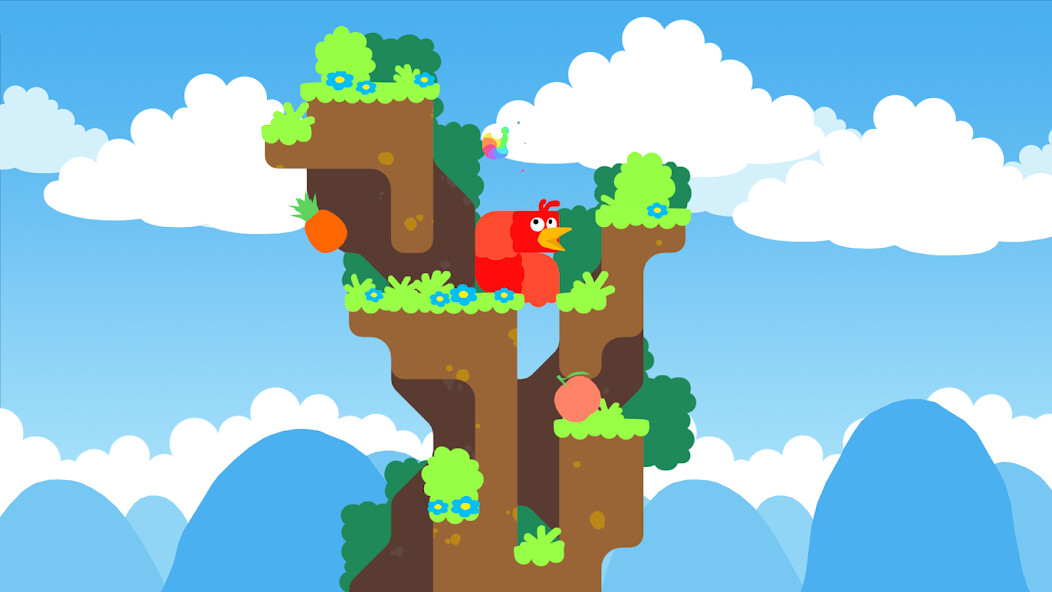 Emulate iPhone app Snakebird using MyAndroid