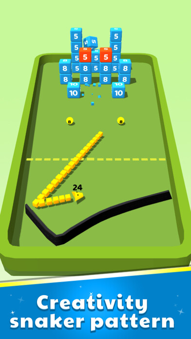 Emulate iPhone app Snake crush blocks using MyAndroid Emulate iPhone app Snake crush blocks using MyAndroid