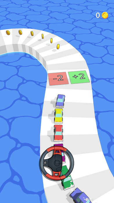 Emulate iPhone app Snake Drift! using MyAndroid