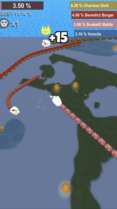 Emulate iPhone app Snake io Battle Royale using MyAndroid Emulate iPhone app Snake io Battle Royale using MyAndroid