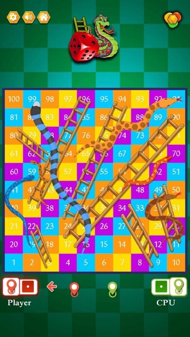 Emulate iPhone app Snake & Ladders - Board Game using MyAndroid Emulate iPhone app Snake & Ladders - Board Game using MyAndroid