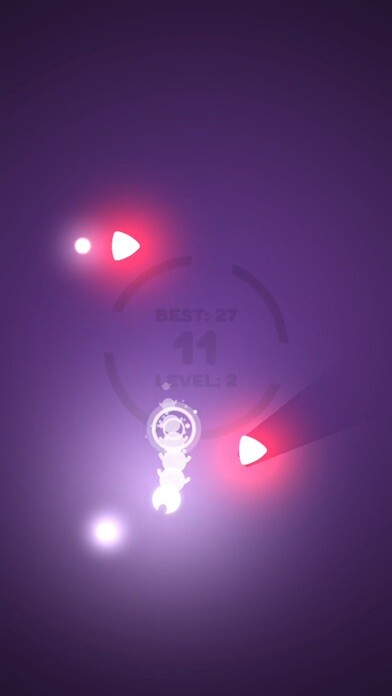 Emulate iPhone app Snake Light using MyAndroid
