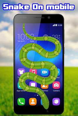 Emulate Android APK Snake on Mobile Screen Joke
