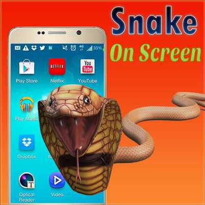 Emulate Android APK Snake On Screen Prank