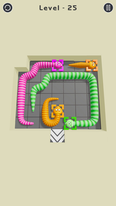 Emulate iPhone app Snake Path using MyAndroid