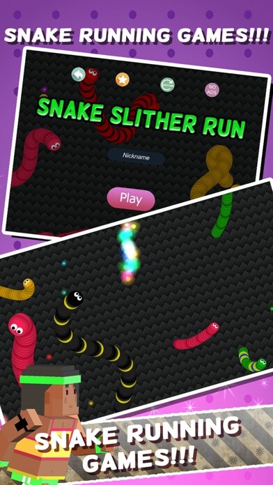 Emulate iPhone app Snake Running Games - Hungry Battle Worm Eat Color Dot Skins using MyAndroid Emulate iPhone app Snake Running Games - Hungry Battle Worm Eat Color Dot Skins using MyAndroid
