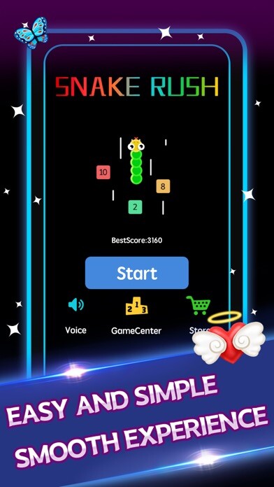 Emulate iPhone app Snake Rush-Classic Game using MyAndroid Emulate iPhone app Snake Rush-Classic Game using MyAndroid