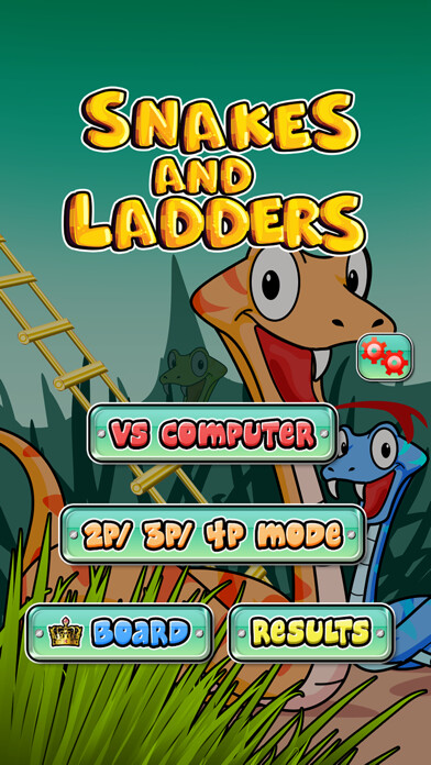 Emulate iPhone app Snakes and Ladders - dice game using MyAndroid