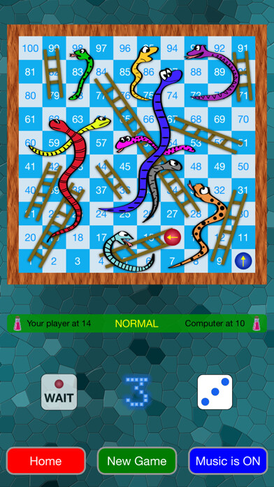 Emulate iPhone app Snakes and Ladders Ultimate using MyAndroid