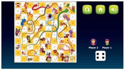 Emulate iPhone app Snakes & Ladders King Board Game using MyAndroid