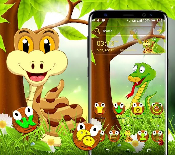 Run android online APK Snake Tree Launcher Theme from MyAndroid or emulate Snake Tree Launcher Theme using MyAndroid