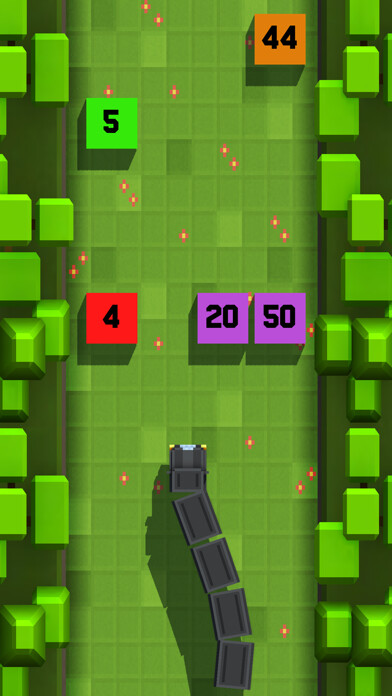 Emulate iPhone app Snakey Game using MyAndroid