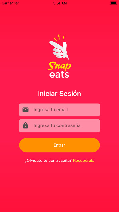 Emulate iPhone app Snap eats - Conductor using MyAndroid Emulate iPhone app Snap eats - Conductor using MyAndroid