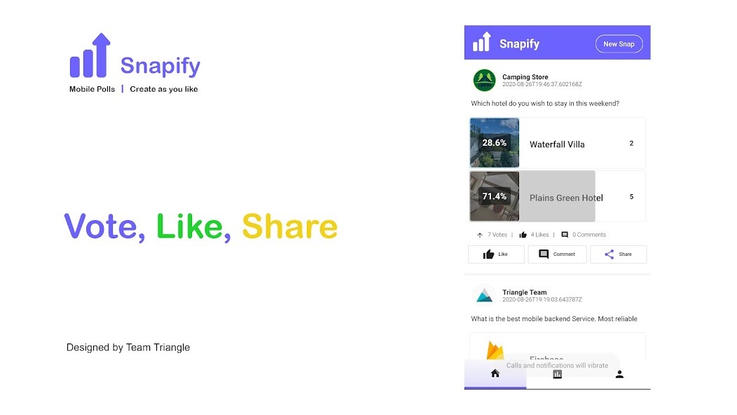 Run android online APK Snapify - Mobile Polls (Voting) from MyAndroid or emulate Snapify - Mobile Polls (Voting) using MyAndroid