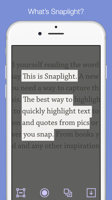 Emulate iPhone app Snaplight - Photo Highlighter using MyAndroid Emulate iPhone app Snaplight - Photo Highlighter using MyAndroid