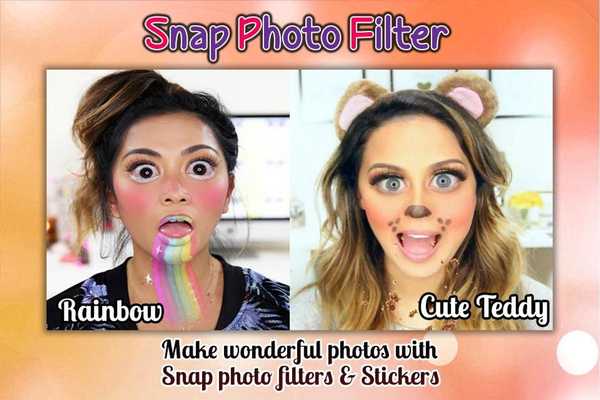 Emulate Android APK Snap Photo Filter : Sticker Emulate Android APK Snap Photo Filter : Sticker